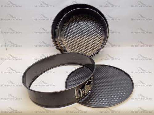 3pcs Cake Mould Set 24-26-28cm With Removable Base