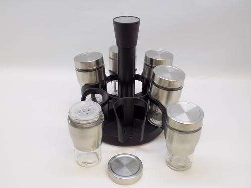 spice rack rotating
