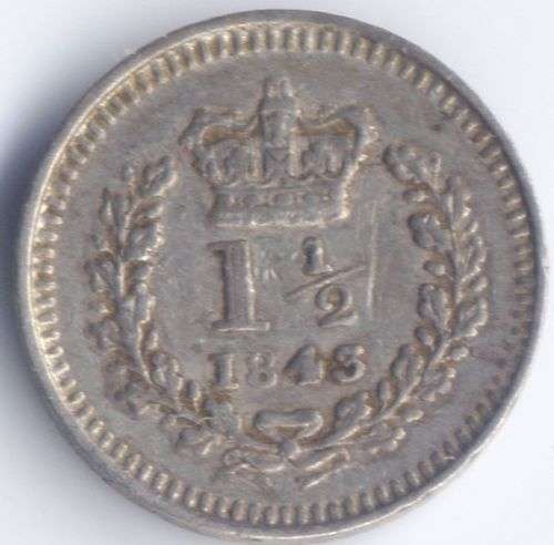 Ceylon / Great Britain: 1/2 farthing (pie), copper and 1 1/2d (anna) (3). silver. See description.