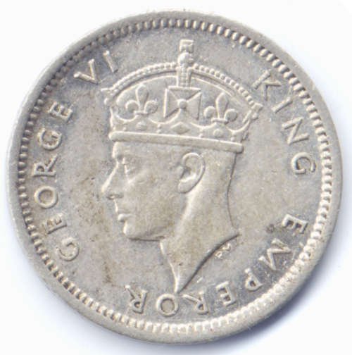 Southern Rhodesia, Shilling 1935, 3d 1932, 3d 1944, 1/2d 1934, 1938, 1939, 1942, 1954