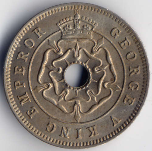Southern Rhodesia, Shilling 1935, 3d 1932, 3d 1944, 1/2d 1934, 1938, 1939, 1942, 1954