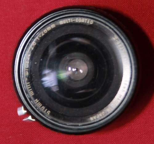 Sigma Mini-wide 1:2.8 28 mm for Nikkormat & Nikon F1-F3 bodies. Excellent condition. Case Included