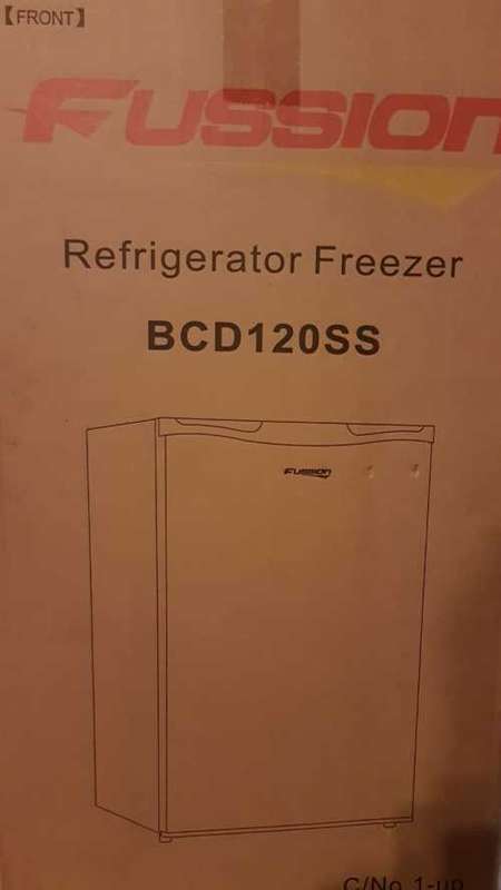 New Bar Fridge - Fussion BCD120SS