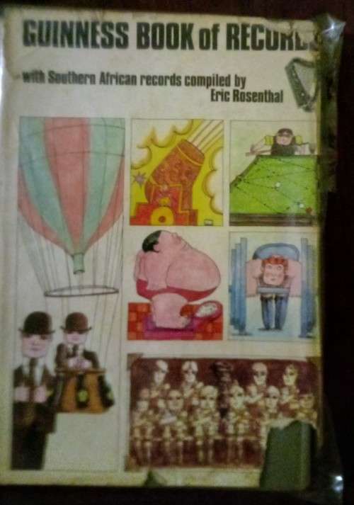 Guiness book of records with Southern African by Eric Rosenthal (1969)