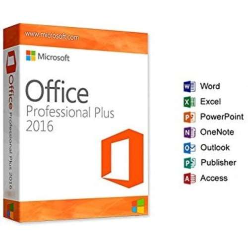 Microsoft Office 2016 Professional Plus (5 PC or 5 User)