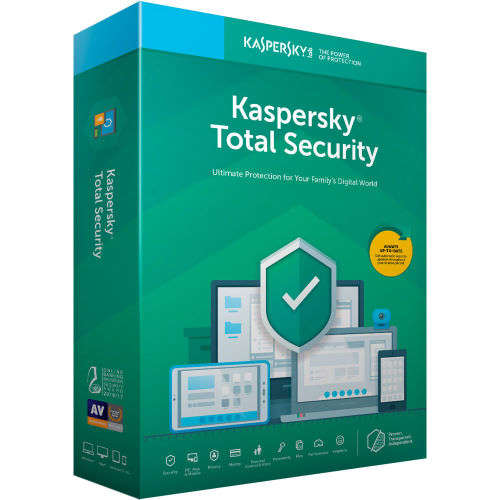 Kaspersky Total Security 2019 (1 PC for 1 YEAR)