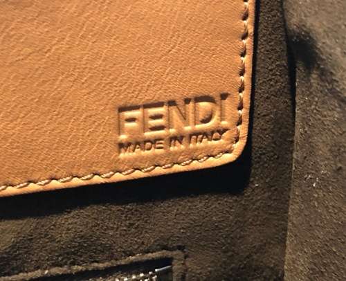 Repaired Leather Fendi 3 Jours Bag