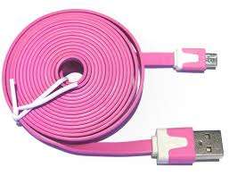 USB MIcro Cable PINK