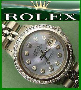 Exotic Ladies Pearl Rolex Watch w/ 42 Premium Diamonds *3Day R1 No Reserve auction* Buy it R45000