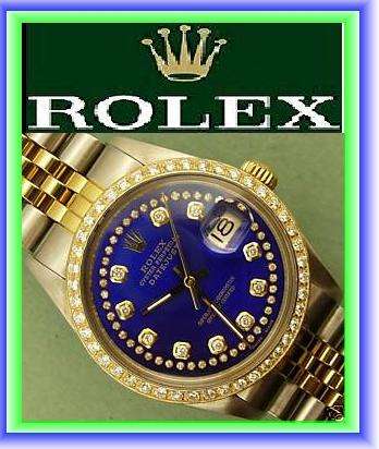 AUTHENTIC MASTERPIECE Mens Rolex Watch WoW 106 Brilliant Diamonds *R1 No Res auction* Buy it R90000
