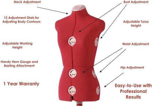 Singer Dress Forms Siera 10-16