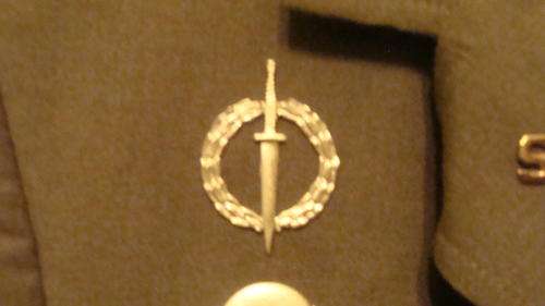 Fake respraid recce opperators badge