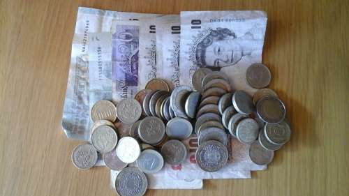 BRITISH POUNDS & EUROS - BID PER UNIT TO TAKE ALL