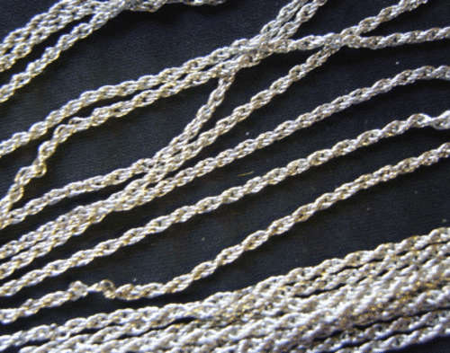 Nickle Chain, 3mm x 2mm Multi Link - Sold Per 1m.
