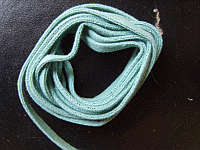 Aqua Raw Leather - Per 1m length.