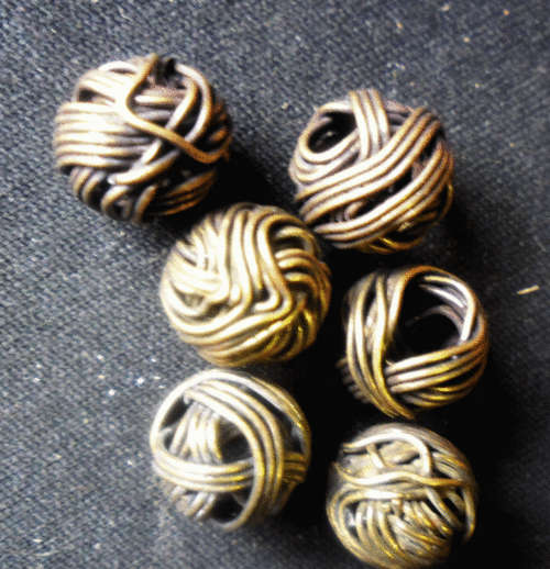 Bronze Spacer, 9mm - Sold Individually.