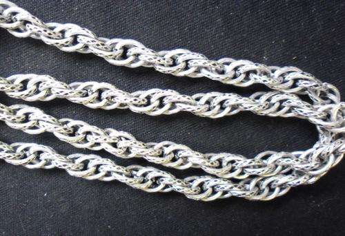 Nickle Chain Multi Link, 7mm x 5mm - Per Meter.