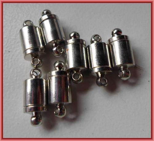 Magnetic Clasps, 15mm x 6mm - Sold Individually.