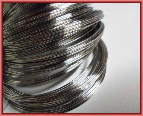 Bracelet Memory Wire, 0.55mm x 60mm - Pack of 50 Loops.