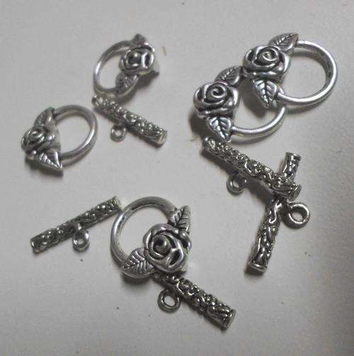 Nickle Toggle Clasp - Pack of 5.