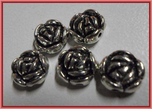 Nickle Spacer, 10mm  - Pack of 10.