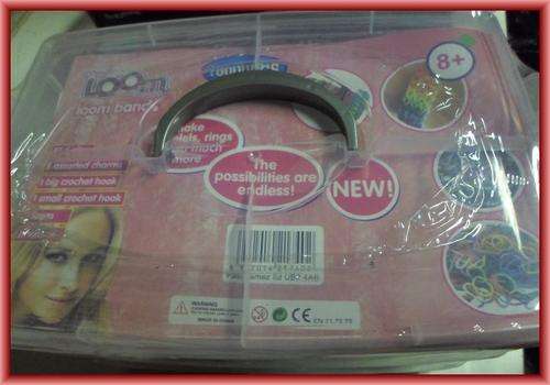Loom Band Kit - 3 Tier Carry Case- 10 000 Pieces.