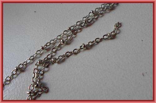 MUST GO!! Nickle Chain, 2mm  - Per meter.