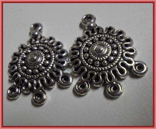 Nickle Component, 27mm x 18mm - Pack of 10.