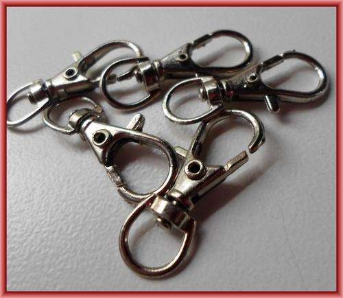 Nickle Clasp, 32mm x 12mm - Pack of 10.