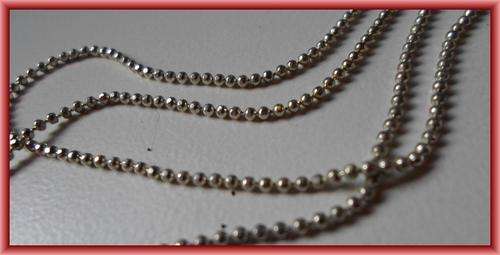 Chain, 38cm Long ,2mm Ball - Sold Individually.