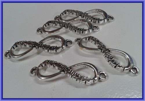 Reduced To Go!! Bracelet Connector, 33mm x 10mm - Pack of 5.