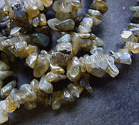 Labradorite Chip String - Per 20cm Length.