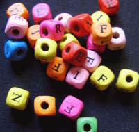 Assorted Alphabet - Pack of 20g.(+/- 100)