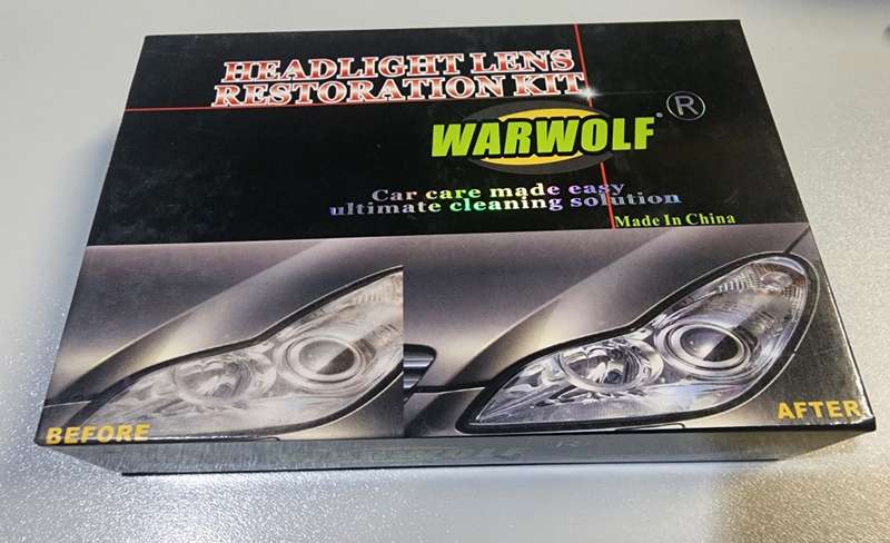 Headlight Lens Restoration Kit