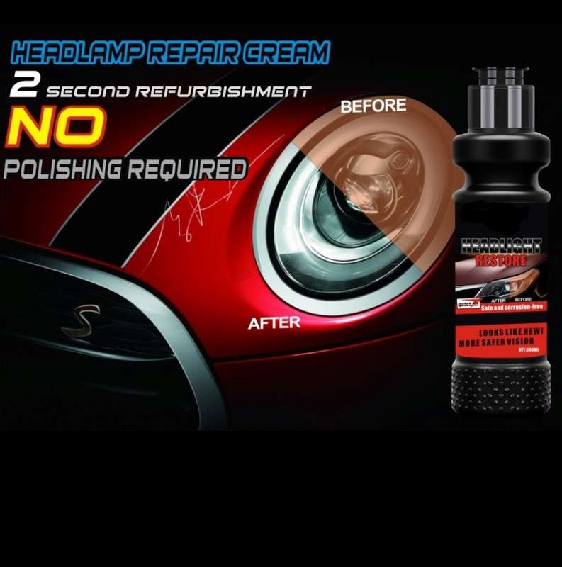 Headlight Restoration Cream ** 1 bid for 6 units ** Worth over R750 **