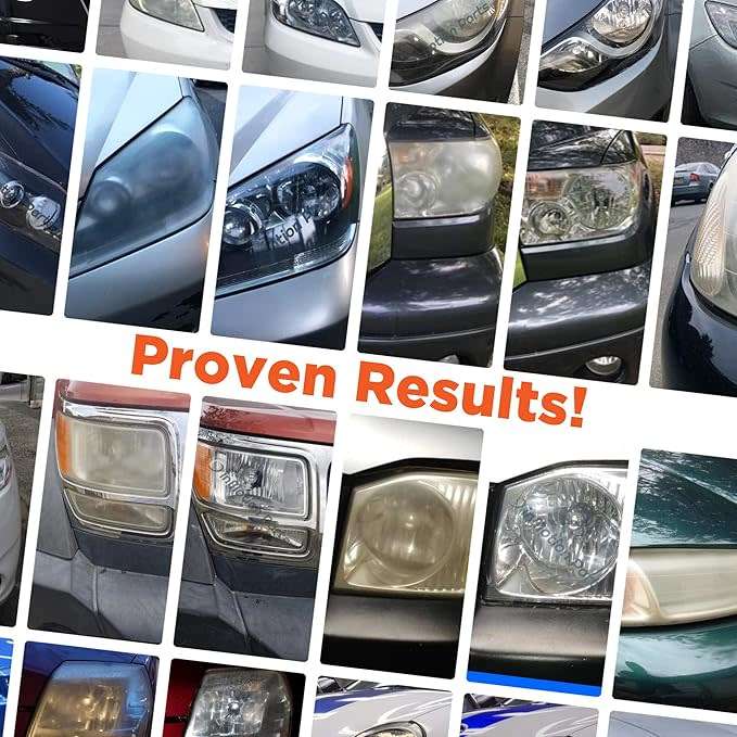 Visbella DIY Headlight Restoration Kit Auto system