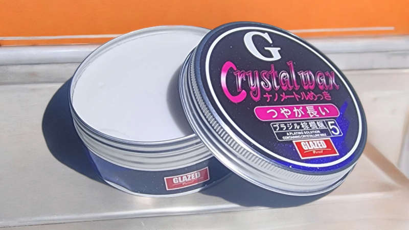 Glazed Japanese Crystal Wax