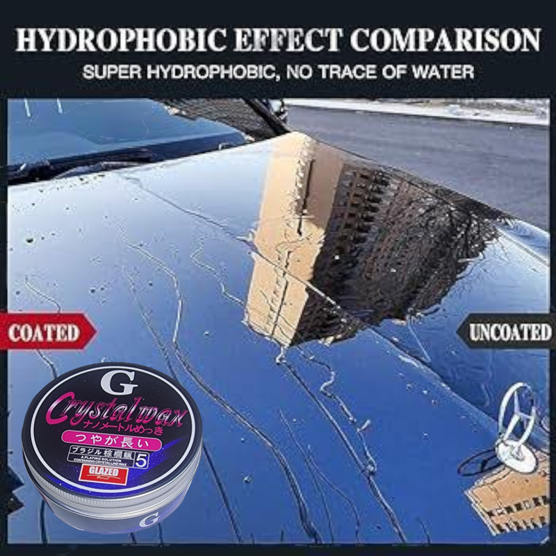 Glazed Japanese Crystal Wax
