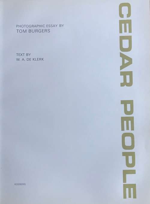 Cedar People by Tom Burger