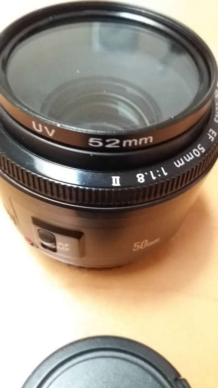 Canon EF 50mm 1:1.8 Lens