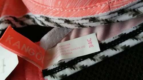 Kangol Pink bra - 34C