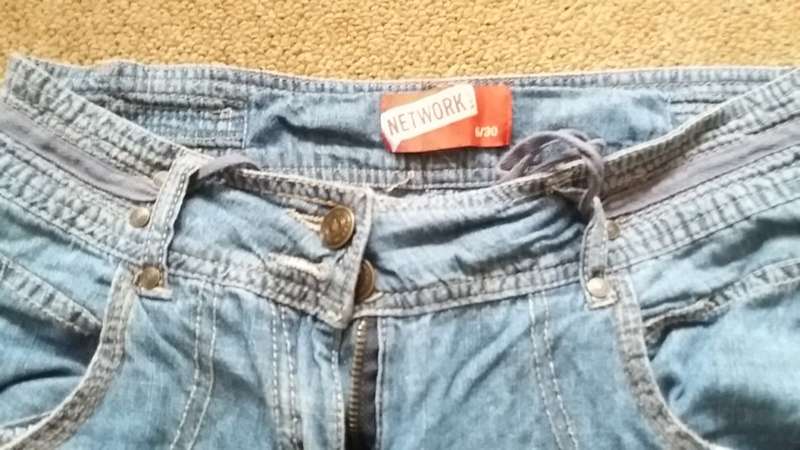 2 pairs denim shorts - 30
