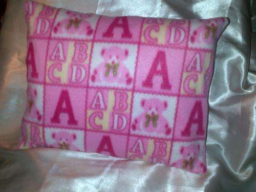pillow number 2with seperate pillow case 40cm in lenth and 34cm in width