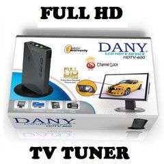 DANY ANALOGUE TV TUNER **FULL HD** WITH FM, REMOTE, CONVERT LCD INTO TV