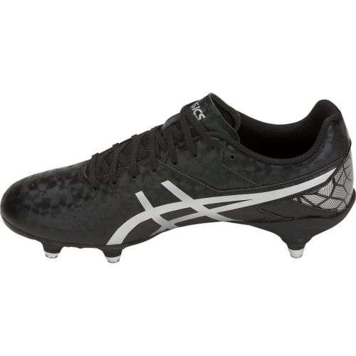 ASICS Men`s Lethal Speed ST Rugby Boots - Black/White size12