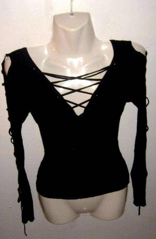**SEXY BLACK NUMBER** SEDUCTIVE BLACK JERSEY 32/34