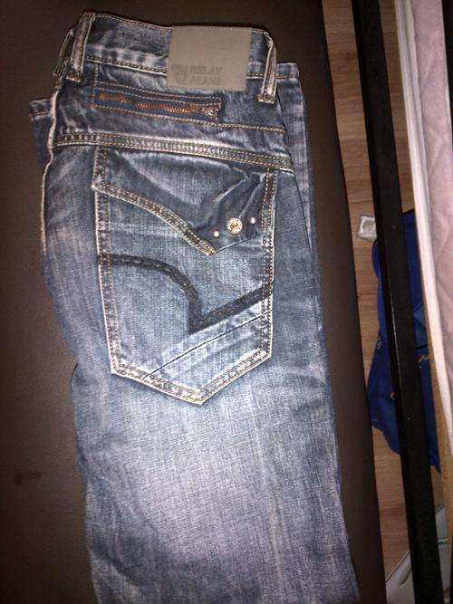 Relay Mens Jeans Bootcut / bootleg ex display item 30W