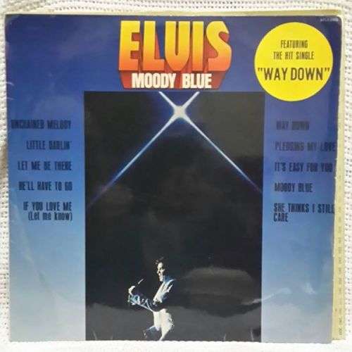 Elvis Moody Blue LP - MEMORIES!