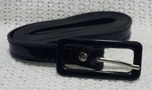 Thin black belt - size 22