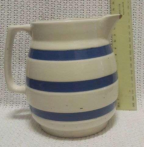 Ironstone jug - Gorgeous - even with the `character chips`